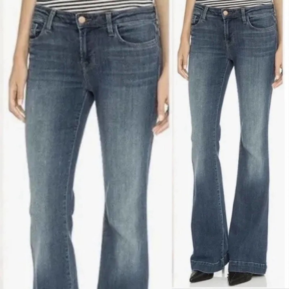 J BRAND Lovestory Flare in Ash Wash, size 26